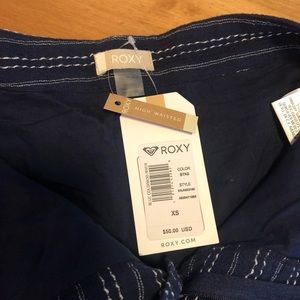 ROXY✨High Waisted Navy Shorts BRAND NEW!